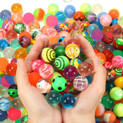 Pllieay colorful mixed bouncy balls ideal for vibrant playtime.
