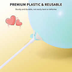 Pllieay reusable plastic sticks help reduce single-use waste.