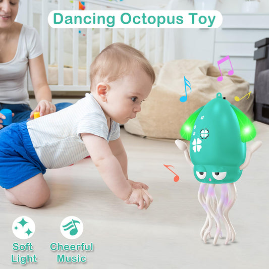 Plnmlls Dancing Octopus Toy wiggle arms engaging baby movement