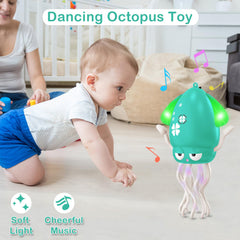 Plnmlls Dancing Octopus Toy wiggle arms engaging baby movement