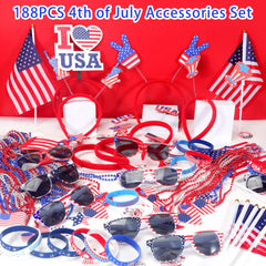 PLOUGVI patriotic sunglasses add quick style for summer parties