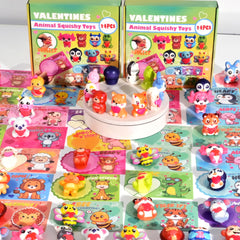 PLOUGVI frog heart squishy toy for class prizes and tactile engagement.