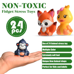 PLOUGVI colorful animal squishies for hands-on learning and play.