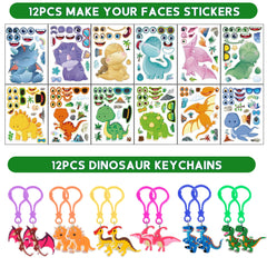 PLOUGVI dinosaur stickers and tattoos inspire creative activities