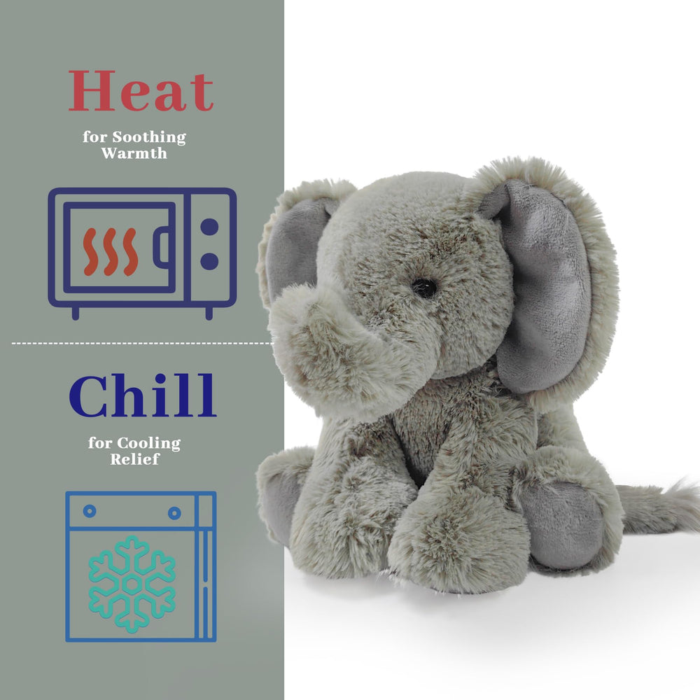 Pluhsould weighted elephant plush adds realistic heft for soothing pressure and sensory calm