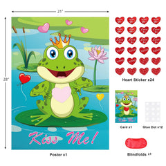 PLULON Heart stickers 24-count ready for interactive, friendly competition.