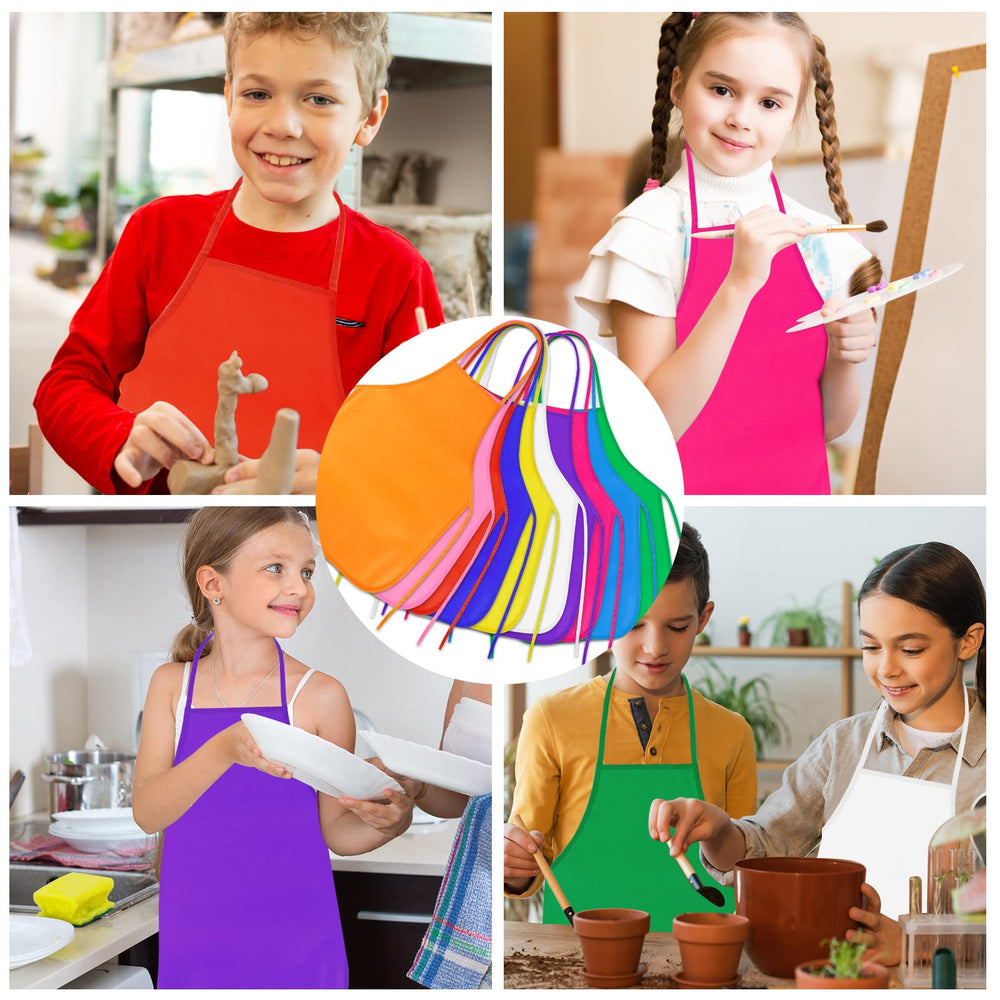 Non-woven PLULON apron provides safe, lightweight protection for art and cooking