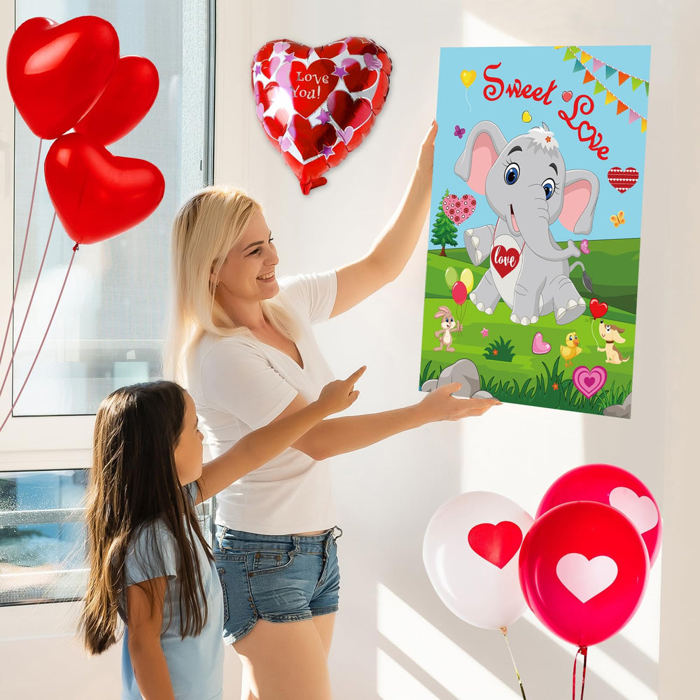 PLULON poster wall setup – large 28x21 inch backing for party decor