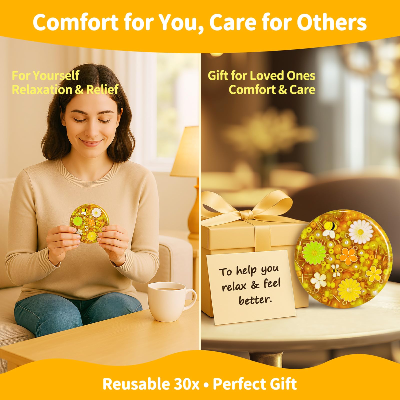 PLUMIA gift-ready reusable fidget pad for self-care and thoughtful giving