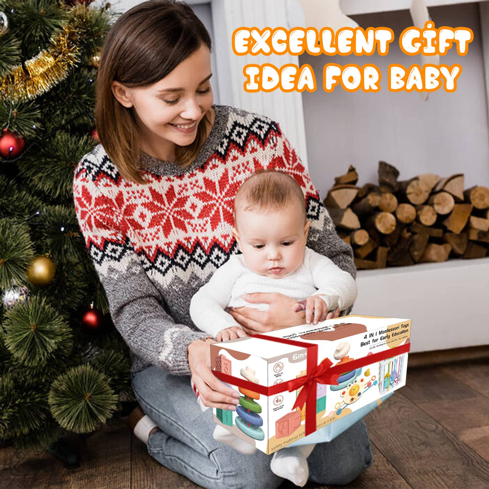Plunack bath-time blocks create gentle ringing sounds for bath play