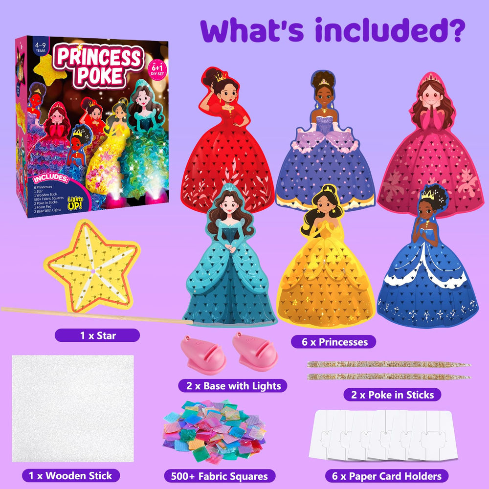 Plunack gift-ready princess kit ideal for birthdays and holidays.