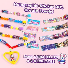Plunack kids bracelet-necklace design inspires creative, safe crafts for ages 6 and up.