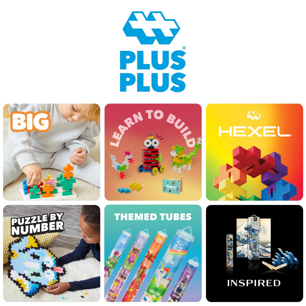 Plus Plus suitable for ages 5 to 12 to support early STEM skills