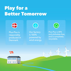 Plus Plus suitable for ages 5–12 with inclusive creativity
