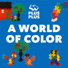 PLUS PLUS BIG color mix included to spark color sorting adventures.