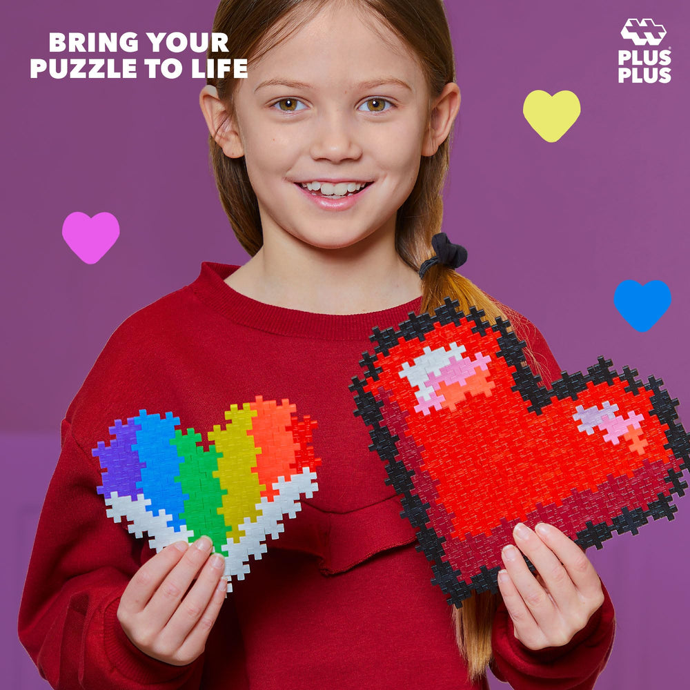 Plus Plus blocks interlock any-direction demonstrates versatile construction and kid-friendly creativity.