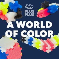 Plus Plus BPA-free and phthalate-free plastic for safe crafting.