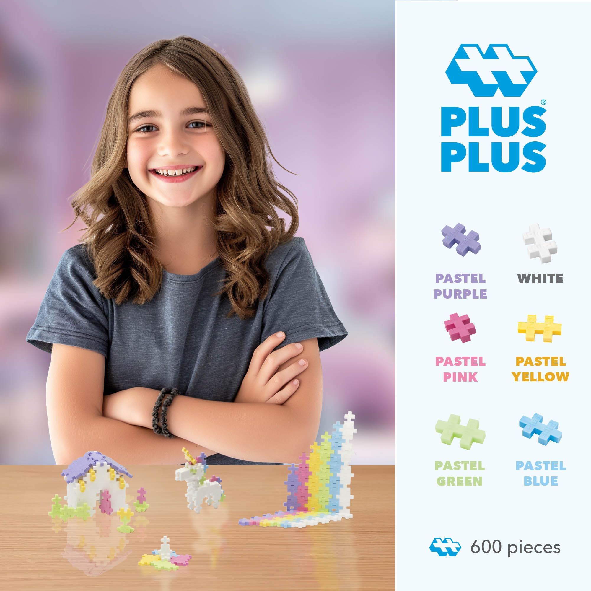 PLUS PLUS idea guide booklet included for inspiration