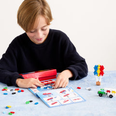 Plus Plus Puzzle rocket design sparks curiosity and quick shape connections.