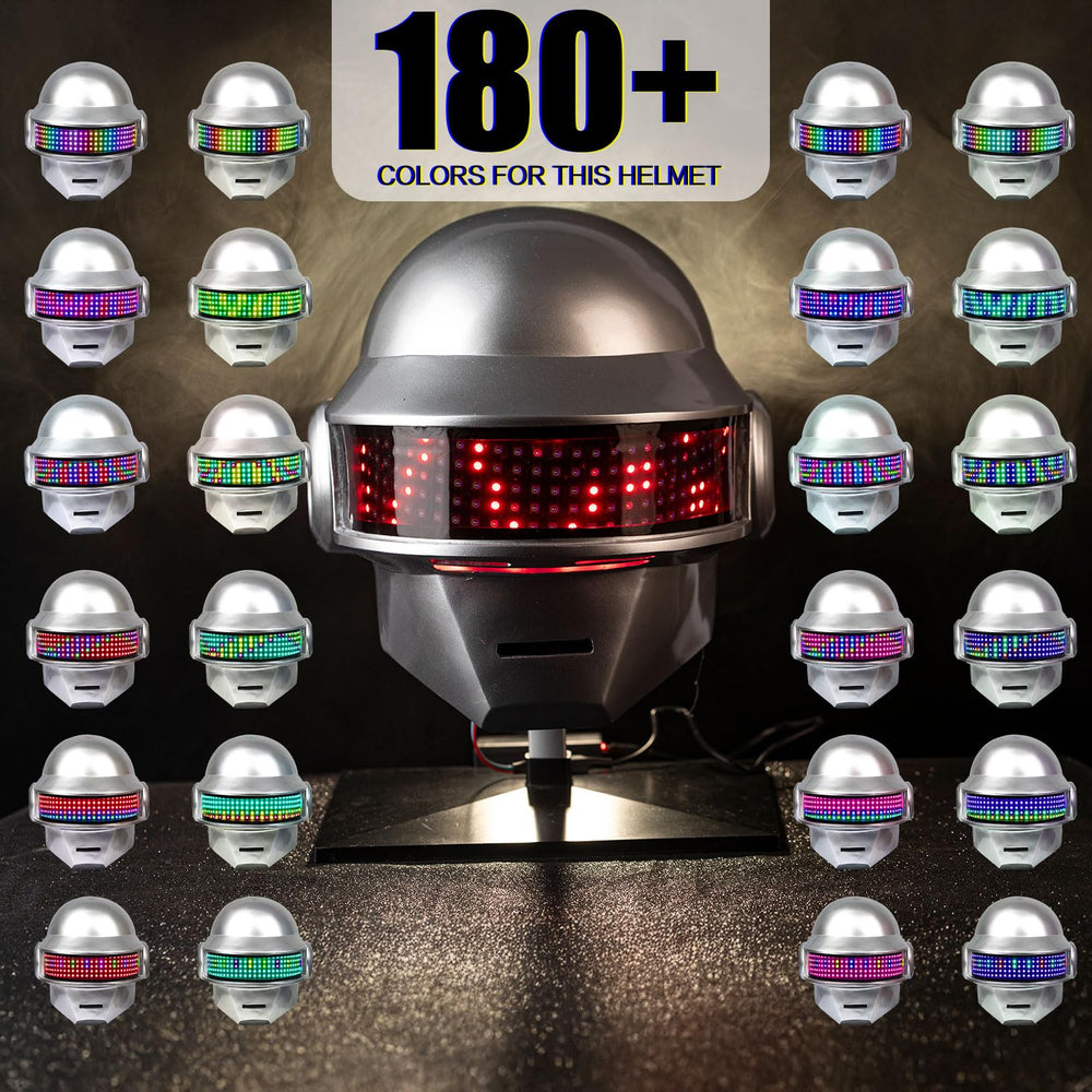 Pluscraft Deluxe Punk Helmet side view showing detailed silhouette for striking stage presence