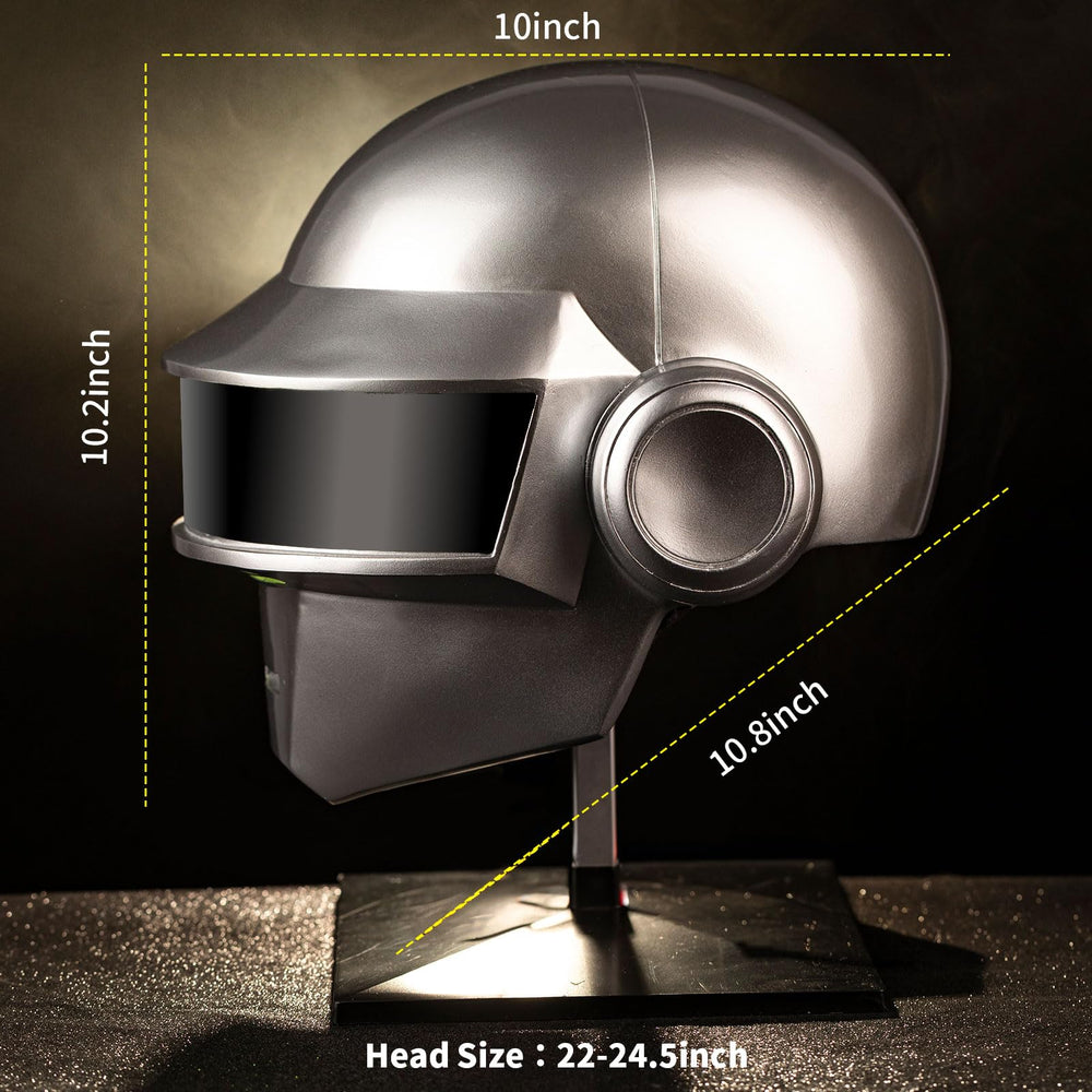 Pluscraft Deluxe Thomas Guy helmet, close-up detail, highlights handcrafted resin and PVC realism.