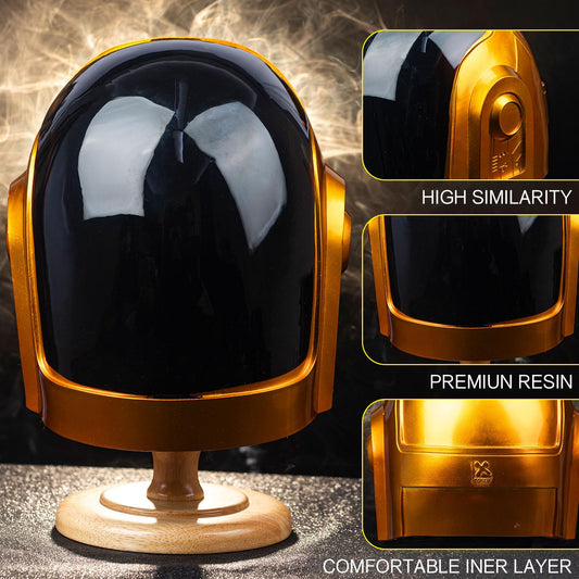 Pluscraft Deluxe Thomas Guy helmet side view for dynamic cosplay poses