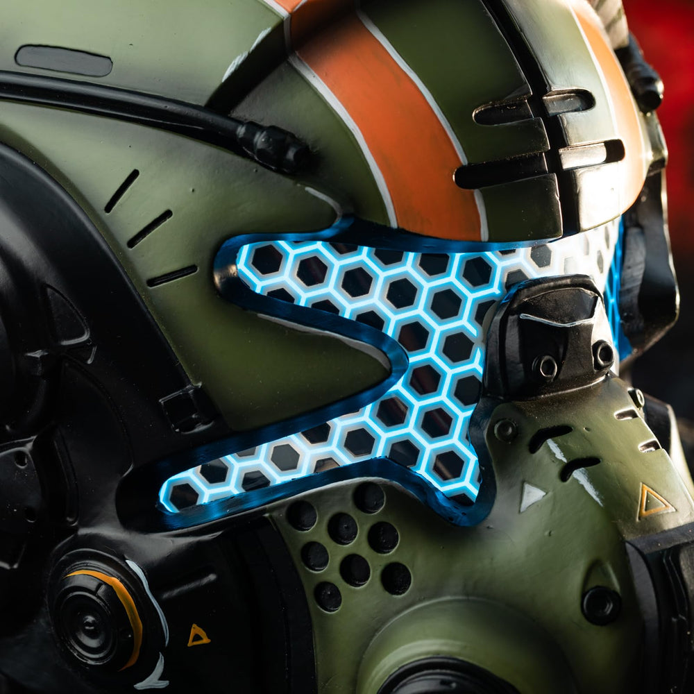 Pluscraft J Cooper cosplay mask suitable for collectors and events.