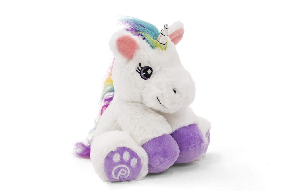 Plushible Poppy unicorn plush featuring a vibrant mane for imaginative play