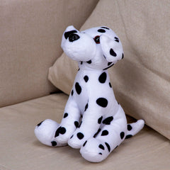 Back view of Plushland Pawpal Dalmatian 8-inch plush with secure stitching