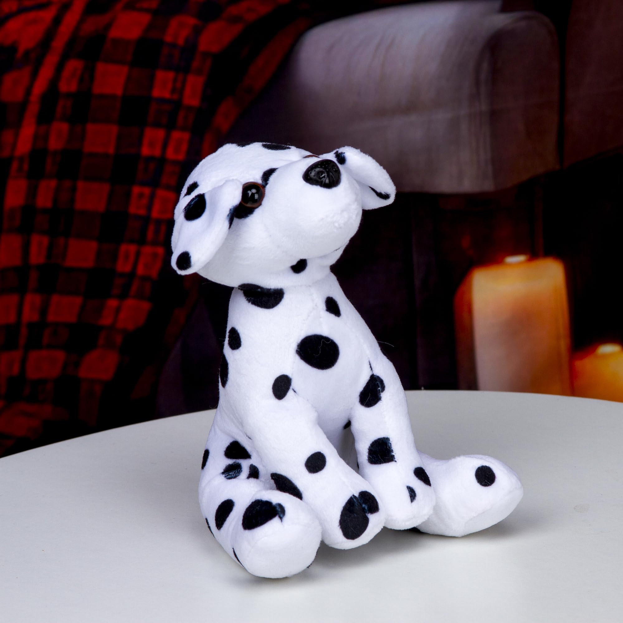 Washable fabric of Plushland Pawpal Dalmatian 8-inch for easy care