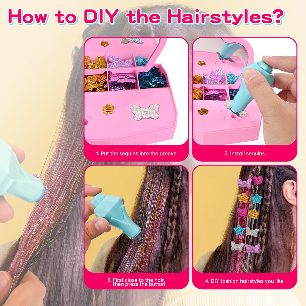 Fine comb for detangling before bedazzling with Pluspace