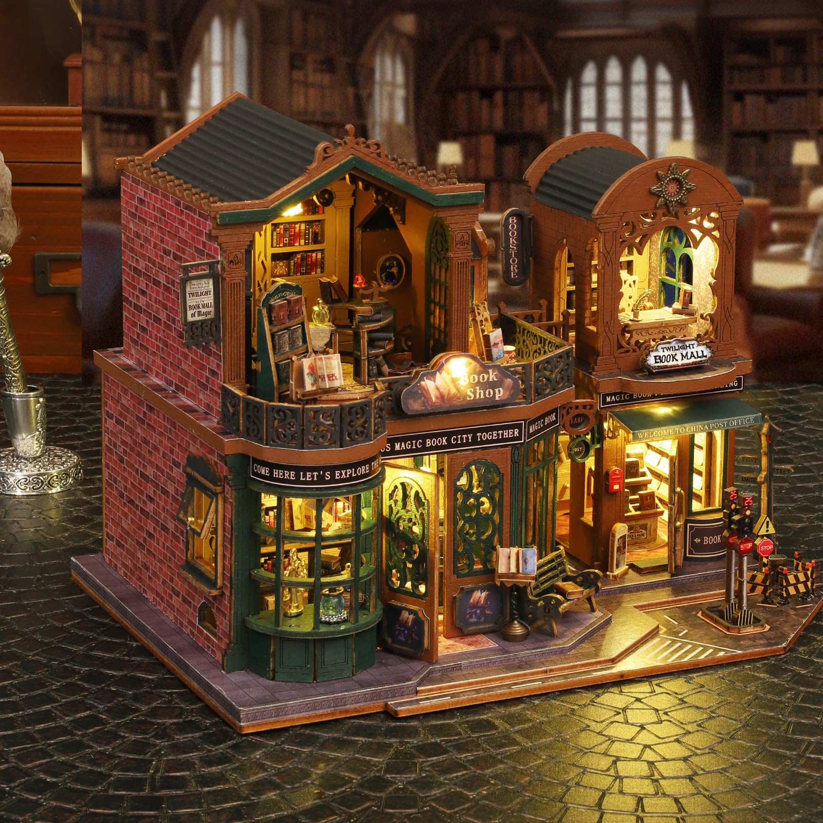 Plustopoy DIY dollhouse assembly kit for beginners and beyond