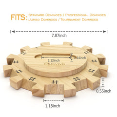 Plusvivo 70-sheet score pads with bottom support for quick scoring.