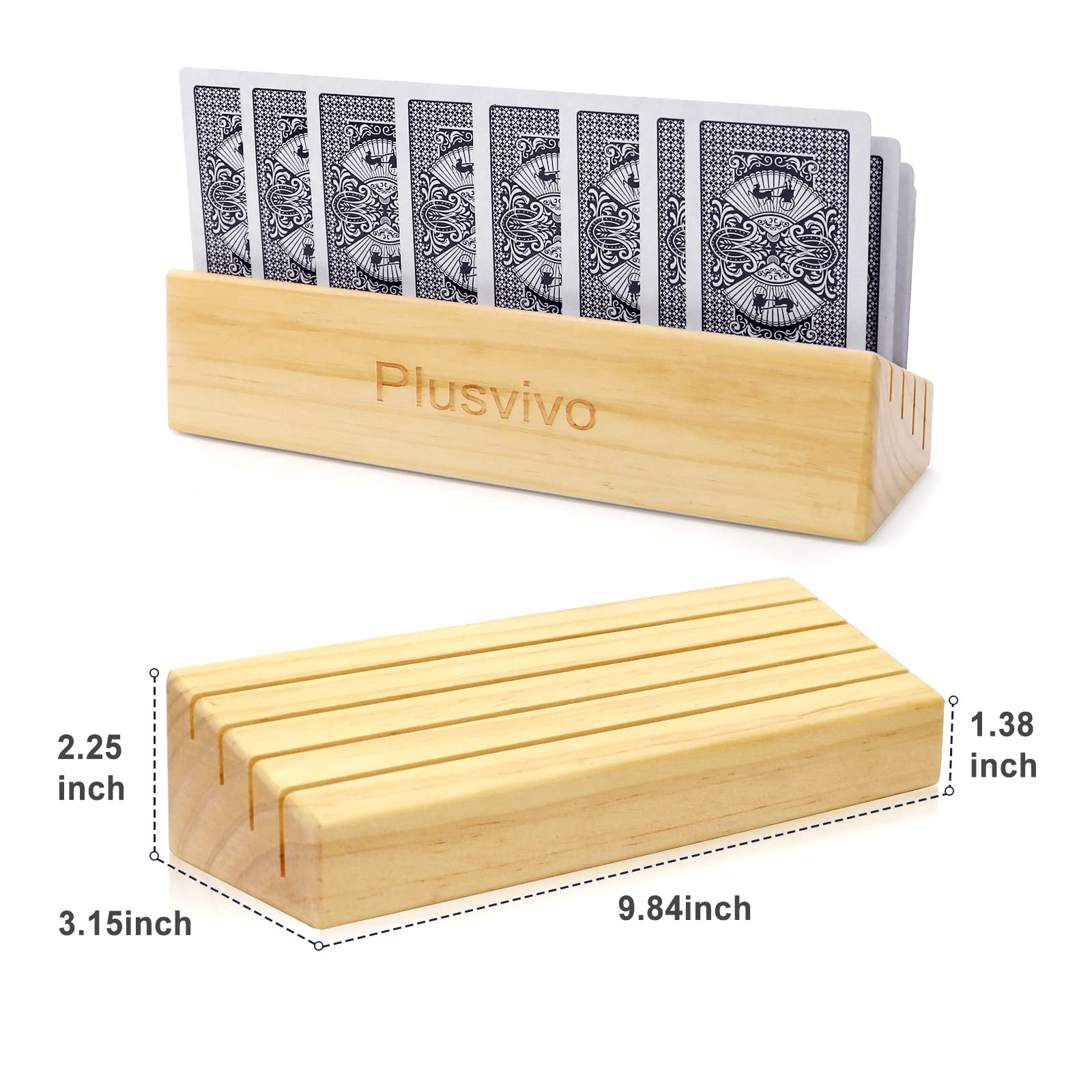 Plusvivo bottom felt prevents slipping on surfaces