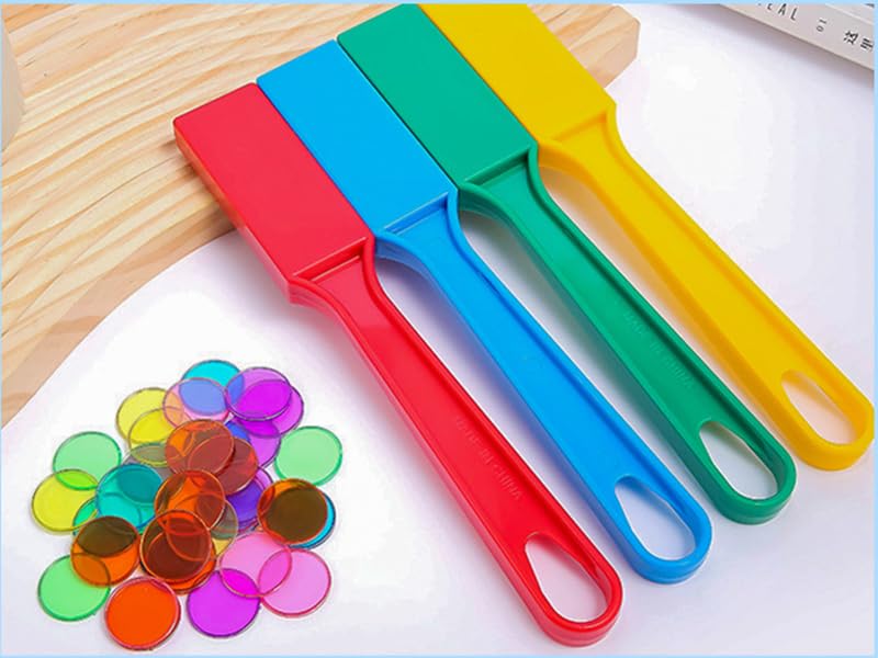 Plzoslly magnetic bingo wand green – ideal for science and math activities.