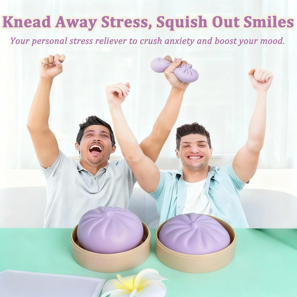 PMDYBY Giant Dumpling Squishy provides tactile use for focus during study sessions