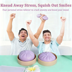 PMDYBY Giant Dumpling Squishy provides tactile use for focus during study sessions