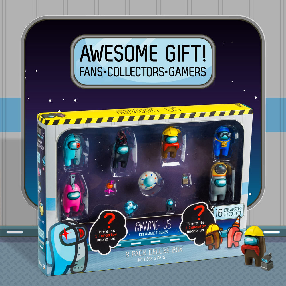 P.M.I. Among Us Series 3 crewmate figure 8 collectible keepsake.