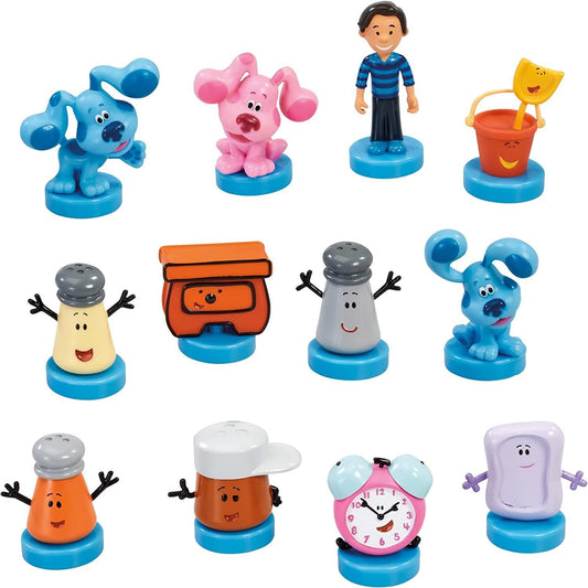 P.M.I. Blue's Clues blue-sitting stamp adds playful ink marks for notebooks and diaries.