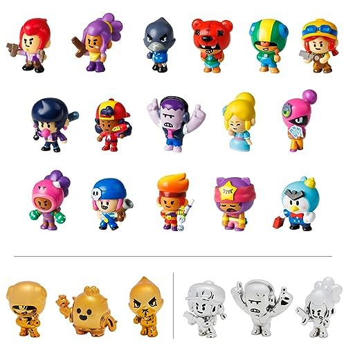 P.M.I. Brawl Stars 2-pack pack shot highlights compact display-ready figures for shelves