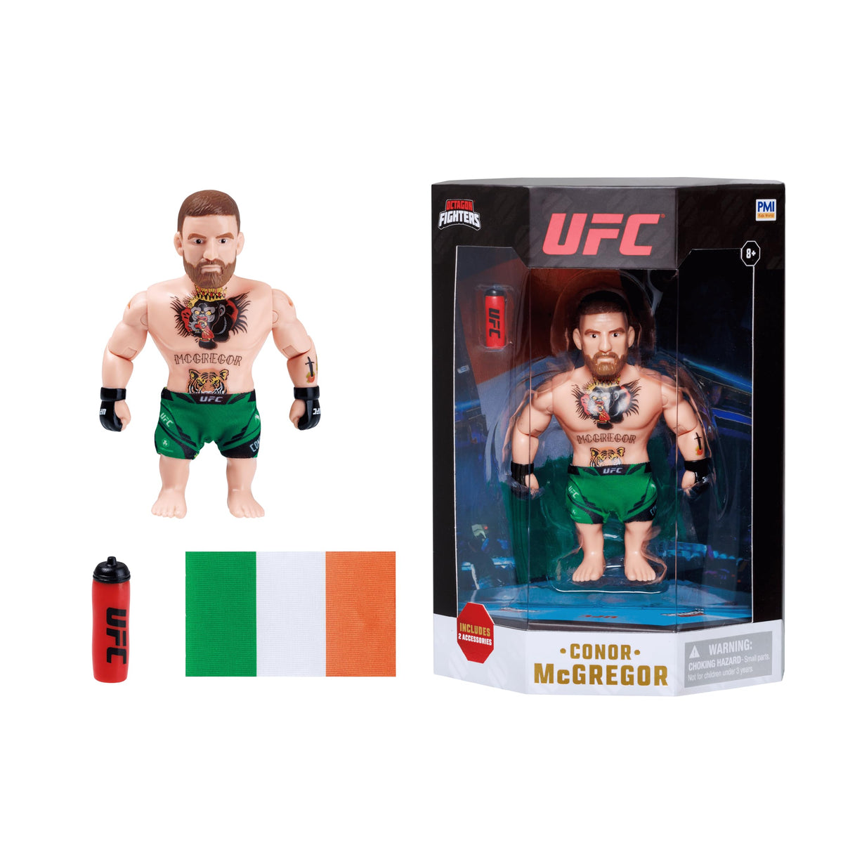 PMI Conor McGregor 4.5-inch figure for display.