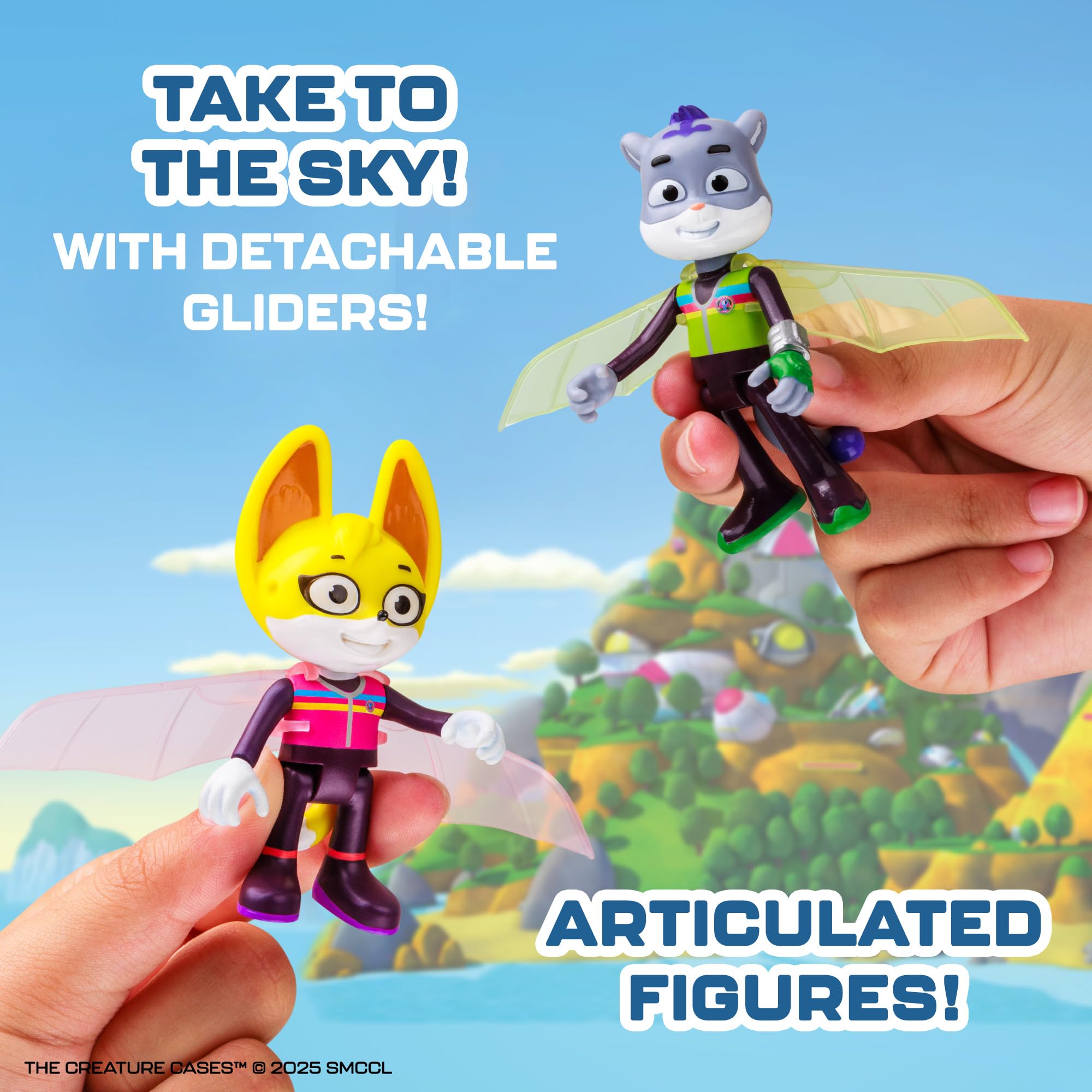 P.M.I. Creature Cases R.O.N. jet moving parts invite dynamic action and play.