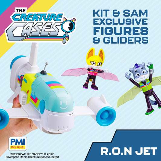 P.M.I. Creature Cases R.O.N. jet cockpit opened supports mission planning and teamwork.