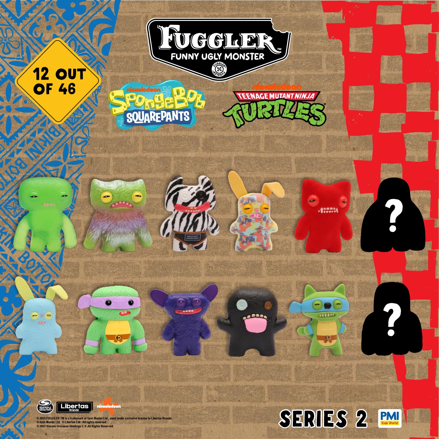 PMI Fuggler Series 2 visible figures ready for display or trade