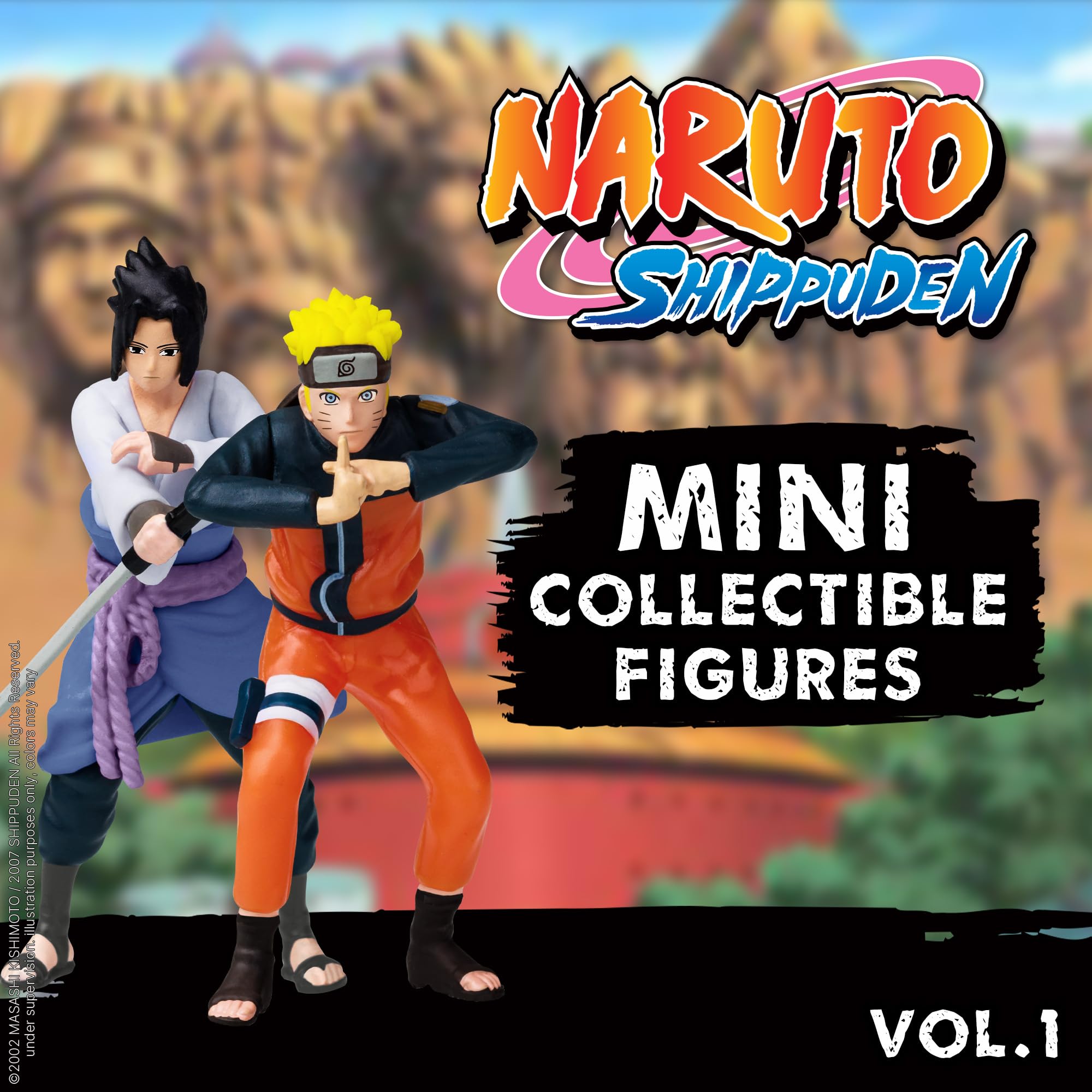 P.M.I. Naruto sage mode figure with vivid colors for shelves.