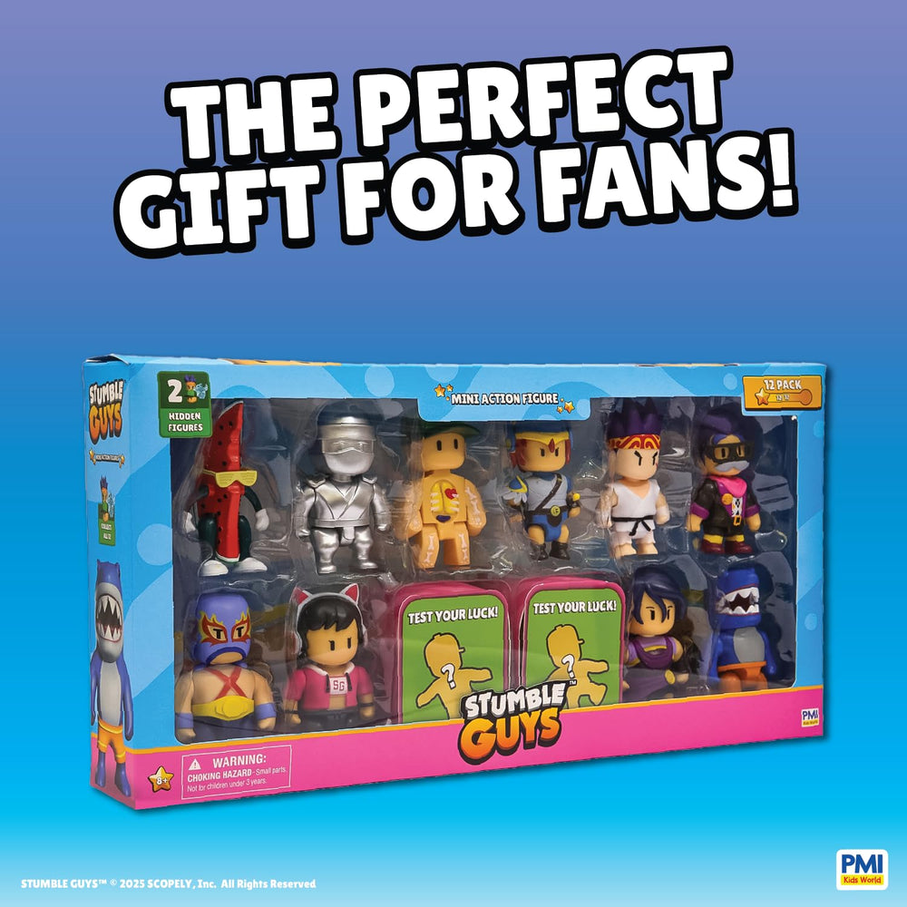 P.M.I. Stumble Guys Series 3 deluxe box packaging ready for gifting.