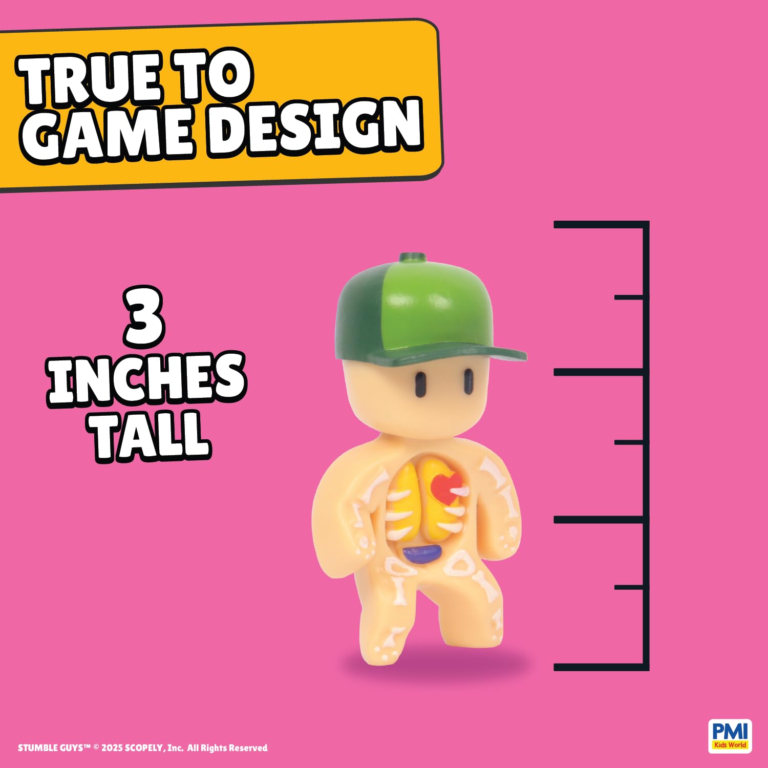 P.M.I. Stumble Guys Series 3 mystery figure reveal adds surprise to your collection.