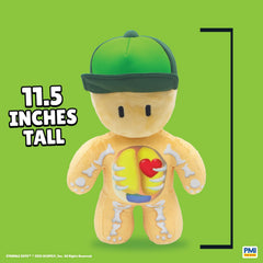 P.M.I. Stumble Guys Mr. Stumble stitching detail, vibrant colors for shelves and gifts