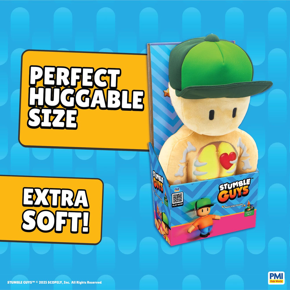 P.M.I. Stumble Guys Mr. Stumble plush gift-ready, great for fans
