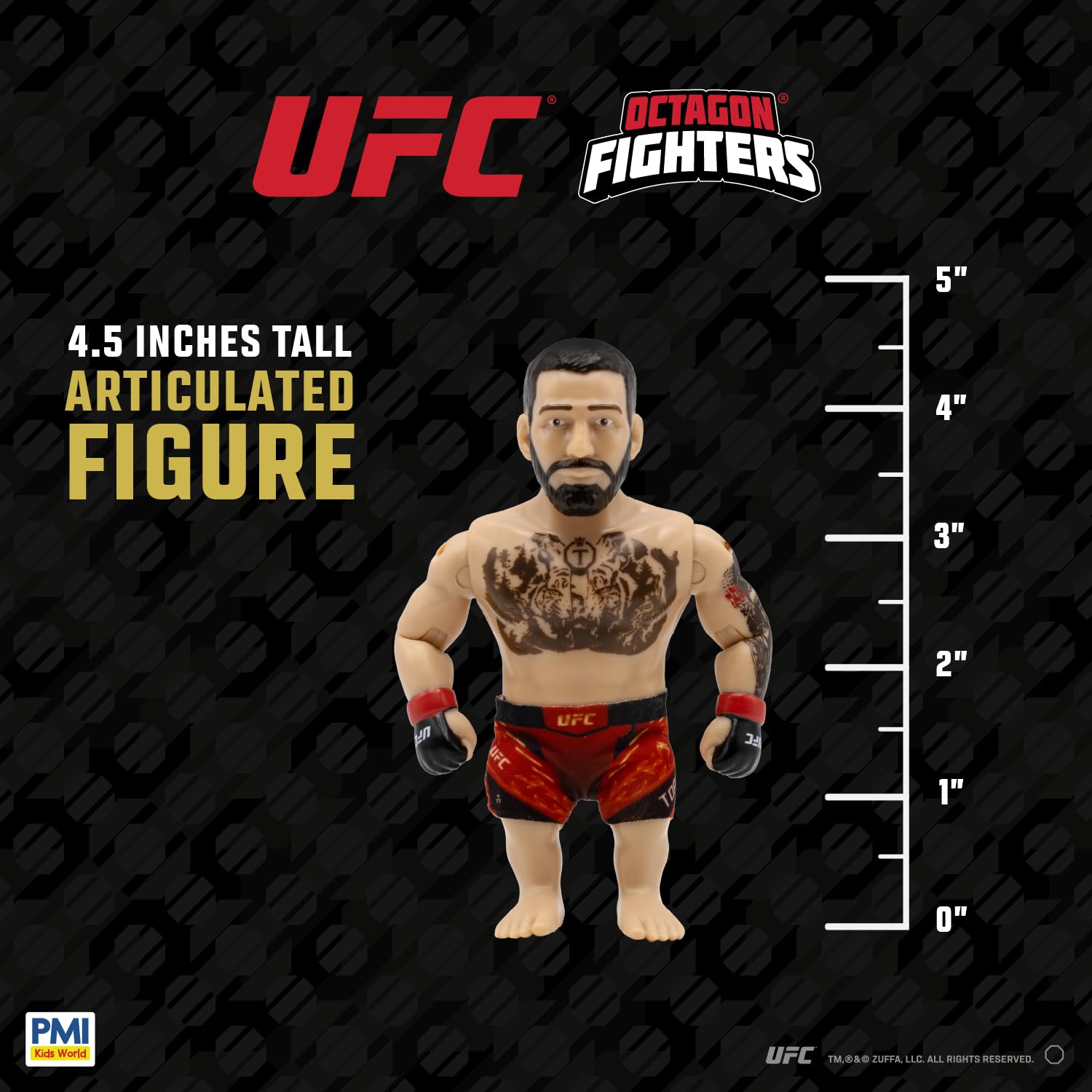 P.M.I. licensed UFC figures with authentic detail and collectable value